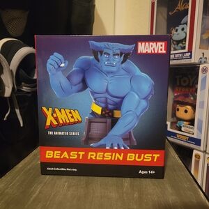 Marvel X-Men Beast Resin Bust - Blue